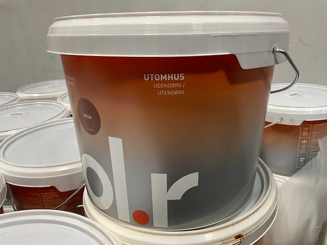 Pallet col.r houtbeits tuinmeubelen transparant/bruin - 282 liter - afbeelding 6 van  10