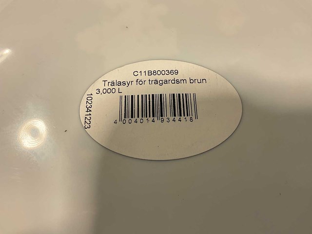 Pallet col.r houtbeits tuinmeubelen transparant/bruin - 282 liter - afbeelding 9 van  10