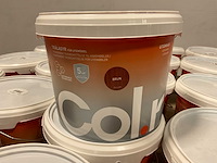 Pallet col.r houtbeits tuinmeubelen transparant/bruin - 498 liter - afbeelding 3 van  10