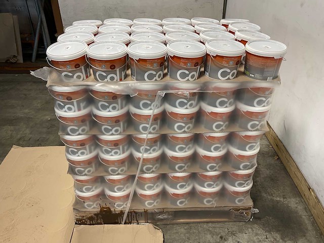 Pallet col.r houtbeits tuinmeubelen transparant/bruin - 504 liter - afbeelding 1 van  6