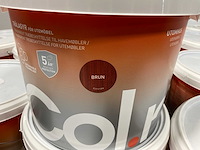 Pallet col.r houtbeits tuinmeubelen transparant/bruin - 504 liter - afbeelding 4 van  10