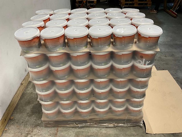 Pallet col.r houtbeits tuinmeubelen transparant/bruin - 504 liter - afbeelding 9 van  10