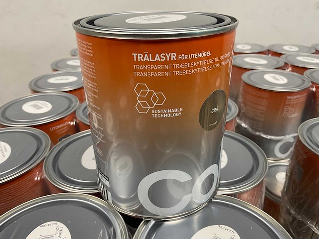 Pallet col.r houtbeits tuinmeubelen transparant/grijs - 423 liter - afbeelding 6 van  11