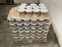 Pallet col.r houtbeits tuinmeubelen transparant/zwart - 465 liter - afbeelding 1 van  8