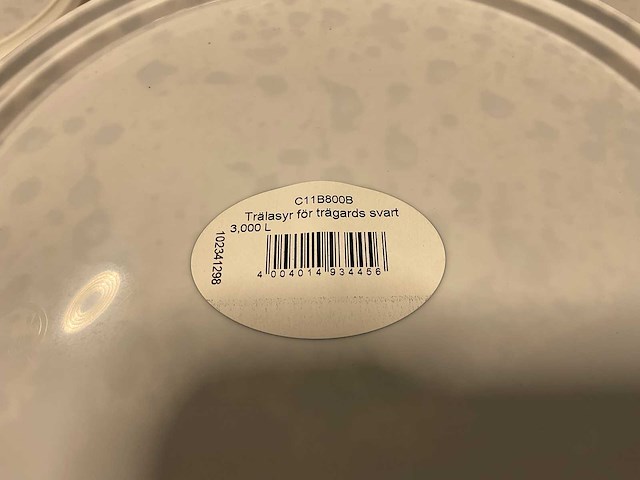 Pallet col.r houtbeits tuinmeubelen transparant/zwart - 465 liter - afbeelding 7 van  8