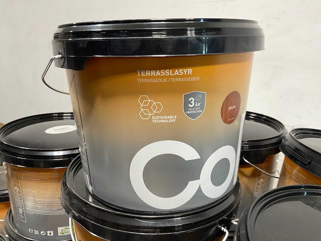 Pallet col.r tuinbeits bruin - 399 liter - afbeelding 5 van  10