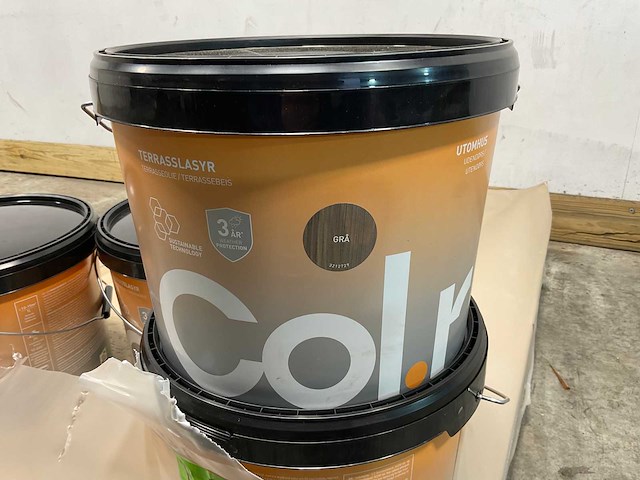 Pallet col.r tuinbeits bruin - 40 liter - afbeelding 2 van  9