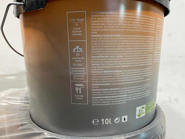 Pallet col.r tuinbeits bruin - 440 liter - afbeelding 6 van  10