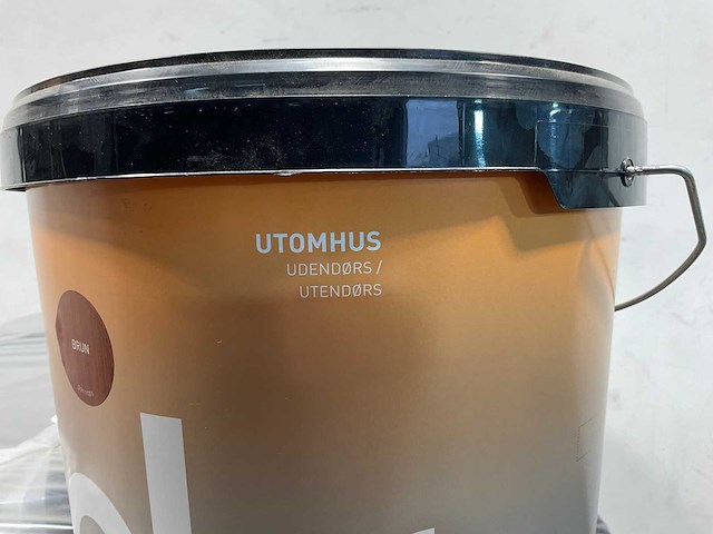 Pallet col.r tuinbeits bruin - 440 liter - afbeelding 2 van  2