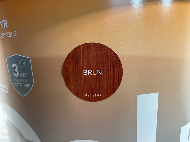 Pallet col.r tuinbeits bruin - 440 liter - afbeelding 4 van  10