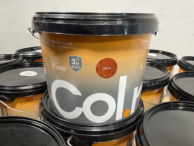 Pallet col.r tuinbeits bruin - 504 liter - afbeelding 3 van  10