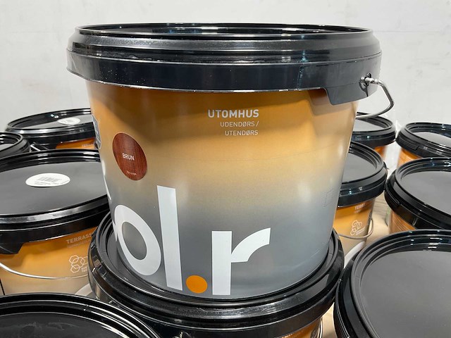 Pallet col.r tuinbeits bruin - 504 liter - afbeelding 6 van  10