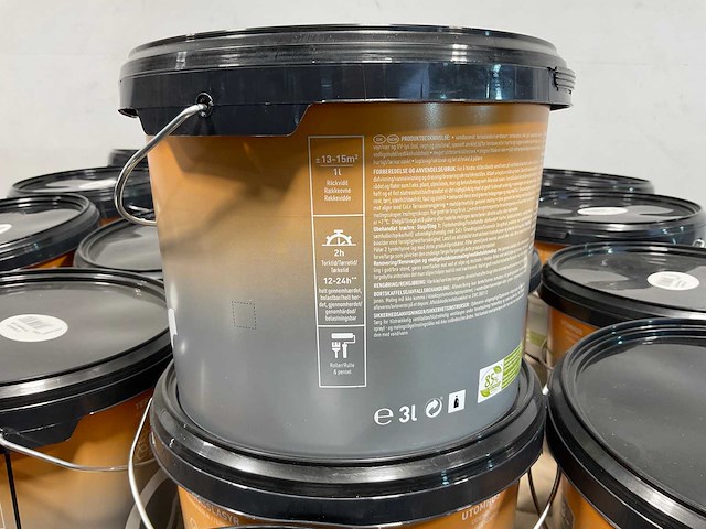 Pallet col.r tuinbeits grijs - 504 liter - afbeelding 7 van  10