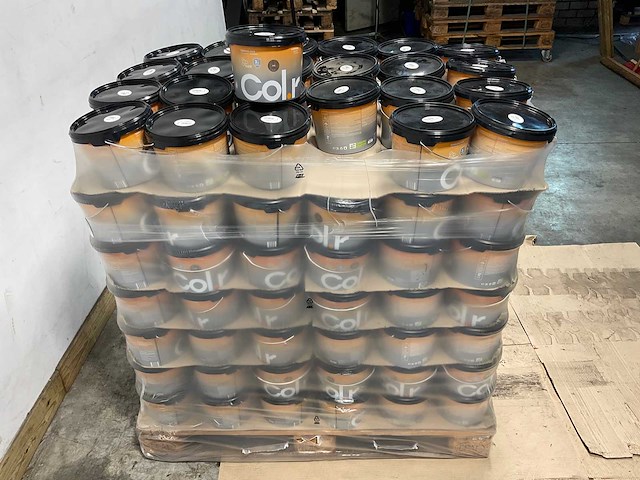 Pallet col.r tuinbeits grijs - 504 liter - afbeelding 1 van  9