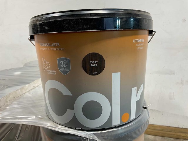 Pallet col.r tuinbeits zwart - 440 liter - afbeelding 2 van  9