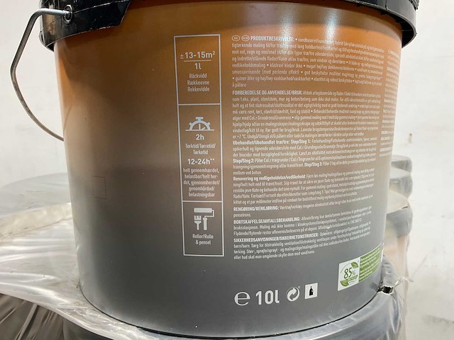 Pallet col.r tuinbeits zwart - 440 liter - afbeelding 5 van  9