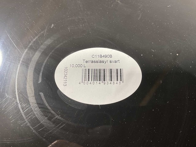 Pallet col.r tuinbeits zwart - 440 liter - afbeelding 9 van  9