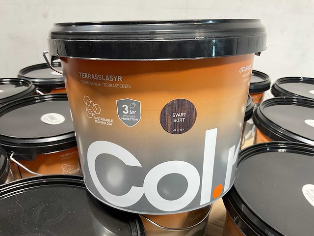 Pallet col.r tuinbeits zwart - 504 liter - afbeelding 3 van  10