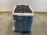 Pallet dakleer met donkergrijze leislag