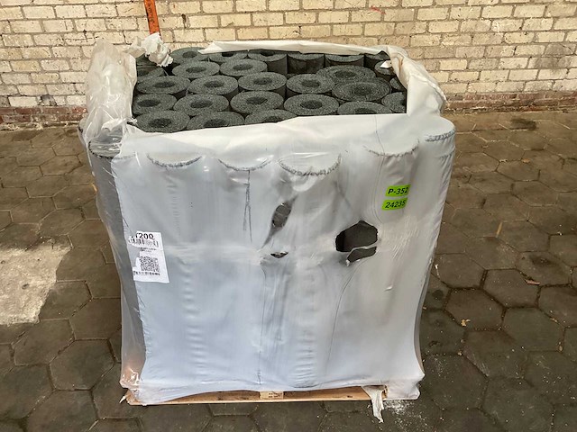 Pallet dakleer met grijze leislag - afbeelding 1 van  1
