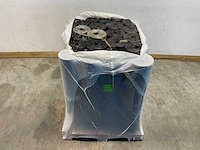 Pallet dakleer met grijze leislag