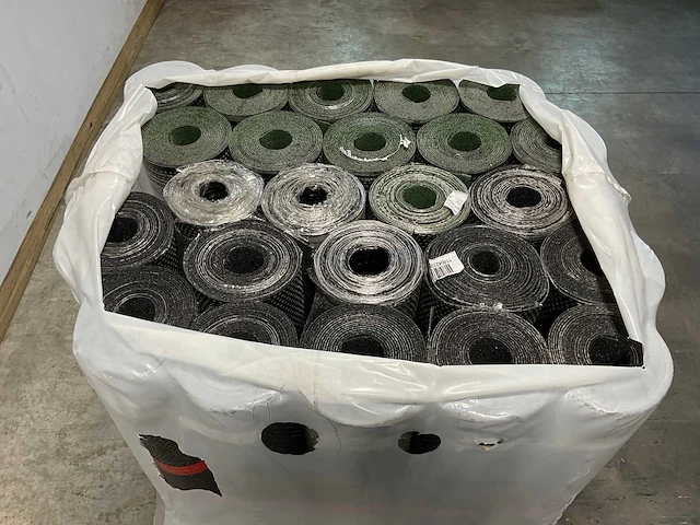 Pallet dakleer met groene/zwarte leislag - afbeelding 2 van  9