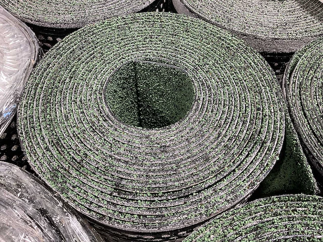 Pallet dakleer met groene/zwarte leislag - afbeelding 6 van  9