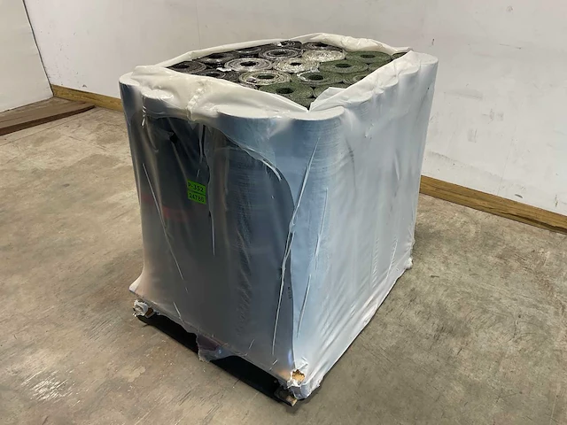 Pallet dakleer met groene/zwarte leislag - afbeelding 8 van  9