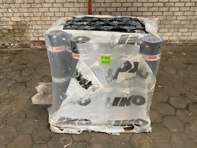 Pallet dakleer met leislag wit - afbeelding 1 van  2