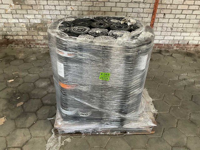 Pallet dakleer met leislag wit - afbeelding 1 van  5