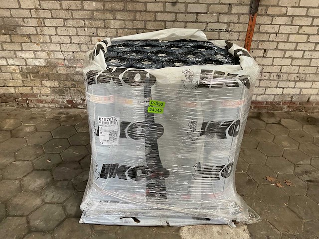 Pallet dakleer met leislag wit - afbeelding 1 van  7