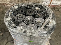 Pallet dakleer met leislag wit - afbeelding 2 van  5