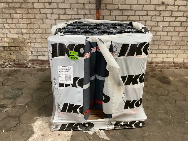Pallet dakleer met leislag wit - afbeelding 1 van  7