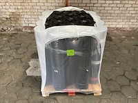 Pallet dakleer met leislag zwart - afbeelding 1 van  1