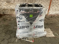 Pallet dakleer met leislag zwart - afbeelding 1 van  3