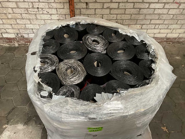 Pallet dakleer met leislag zwart - afbeelding 2 van  7