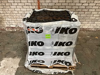 Pallet dakleer met leislag zwart - afbeelding 1 van  6