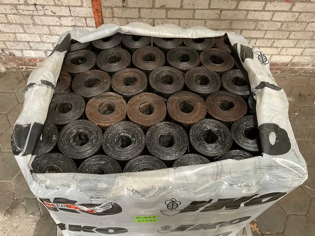 Pallet dakleer met leislag zwart - afbeelding 2 van  6