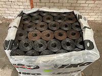 Pallet dakleer met leislag zwart - afbeelding 2 van  6