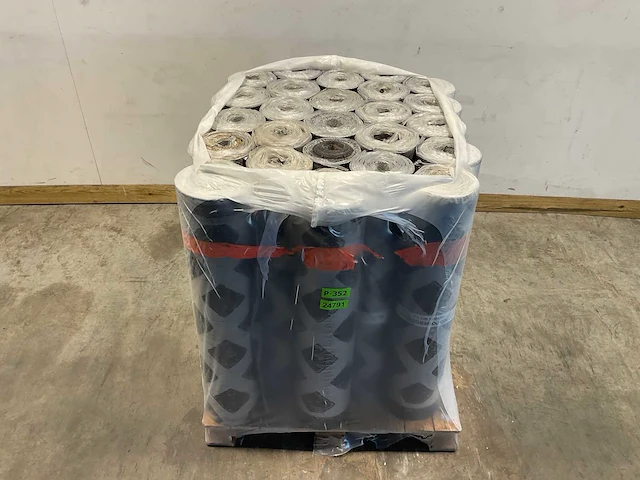 Pallet dakleer met witte leislag - afbeelding 1 van  7