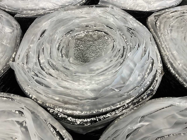 Pallet dakleer met witte leislag - afbeelding 3 van  7