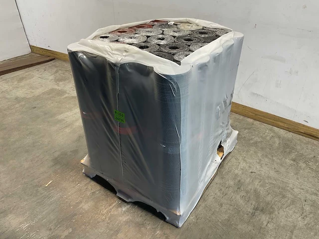 Pallet dakleer met zwarte/rode leislag - afbeelding 8 van  9