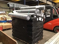 Pallet damp open dakfolie