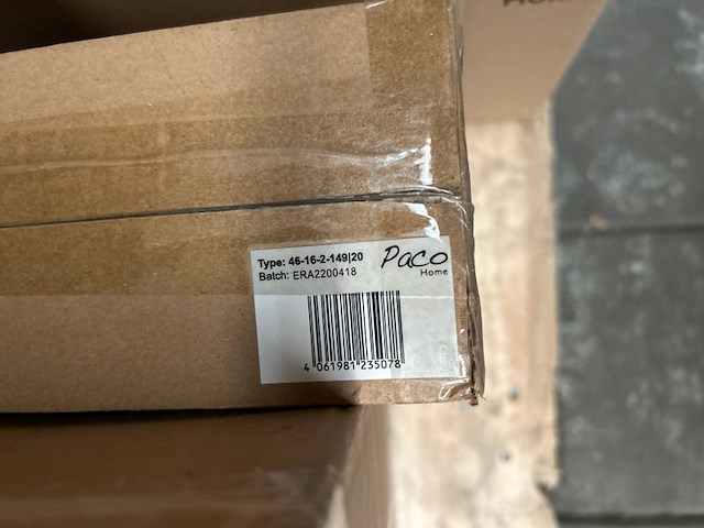 Pallet design verlichting ca. 11x paco home - afbeelding 2 van  10