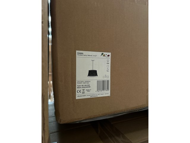 Pallet design verlichting ca. 11x paco home - afbeelding 7 van  10