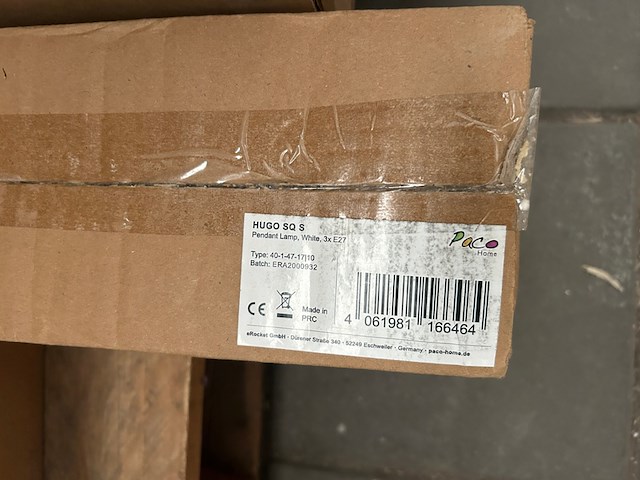 Pallet design verlichting ca. 14x paco home - afbeelding 4 van  10