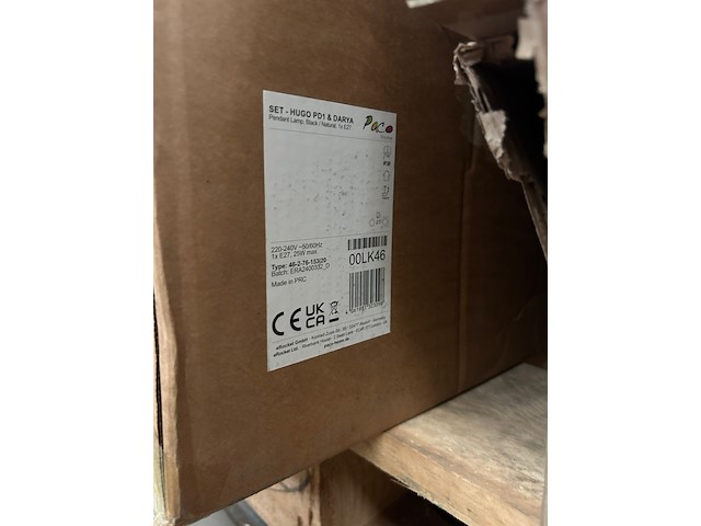 Pallet design verlichting ca. 18x paco home - afbeelding 2 van  10