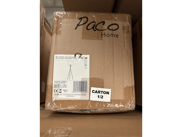 Pallet design verlichting ca. 19x paco home - afbeelding 4 van  8