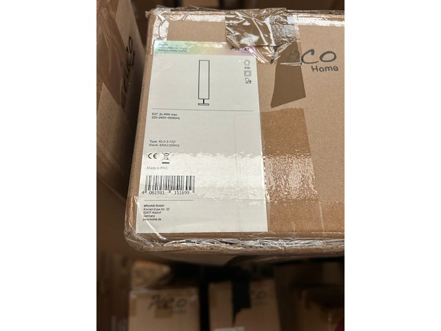 Pallet design verlichting ca. 19x paco home - afbeelding 7 van  8