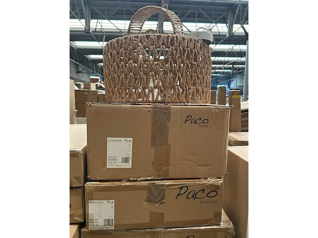 Pallet design verlichting ca. 20x paco home - afbeelding 4 van  11